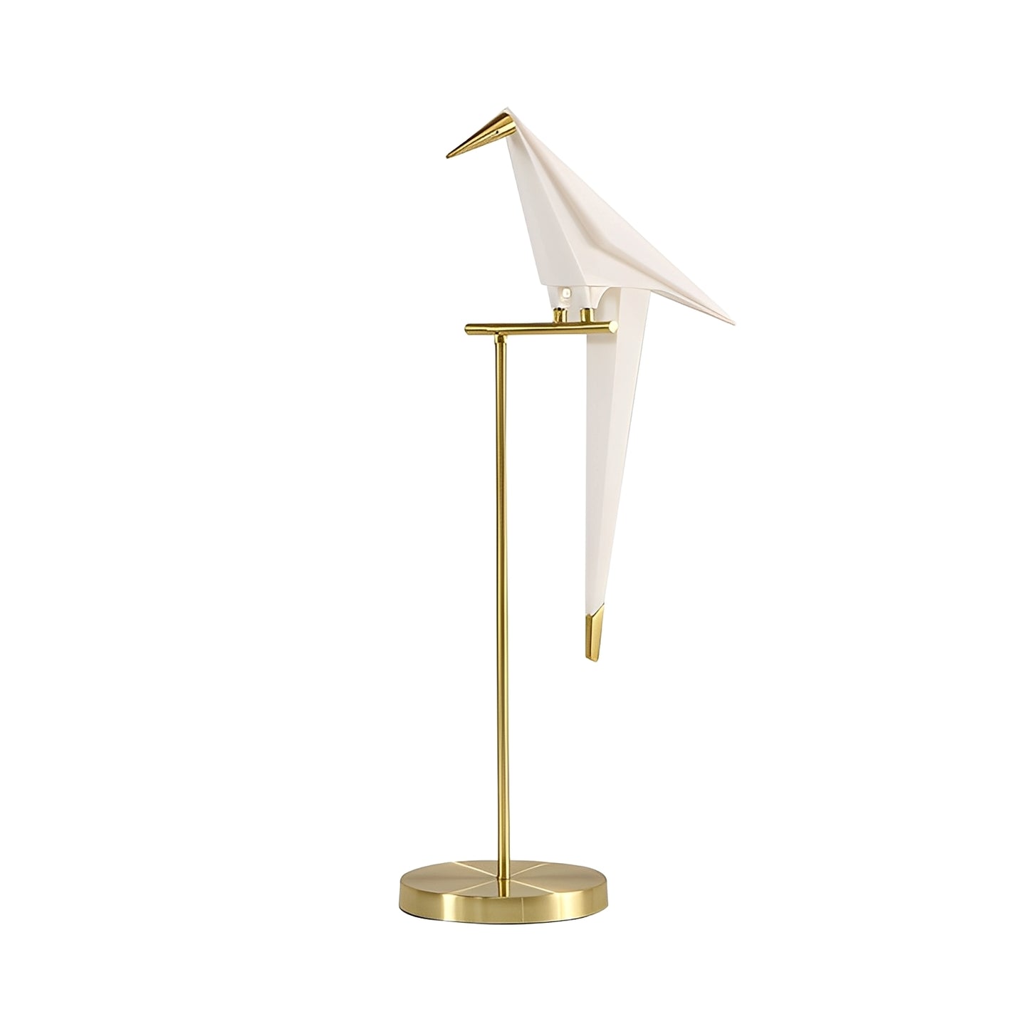 Origa – Postmoderne Tischlampe im Kranich-Design