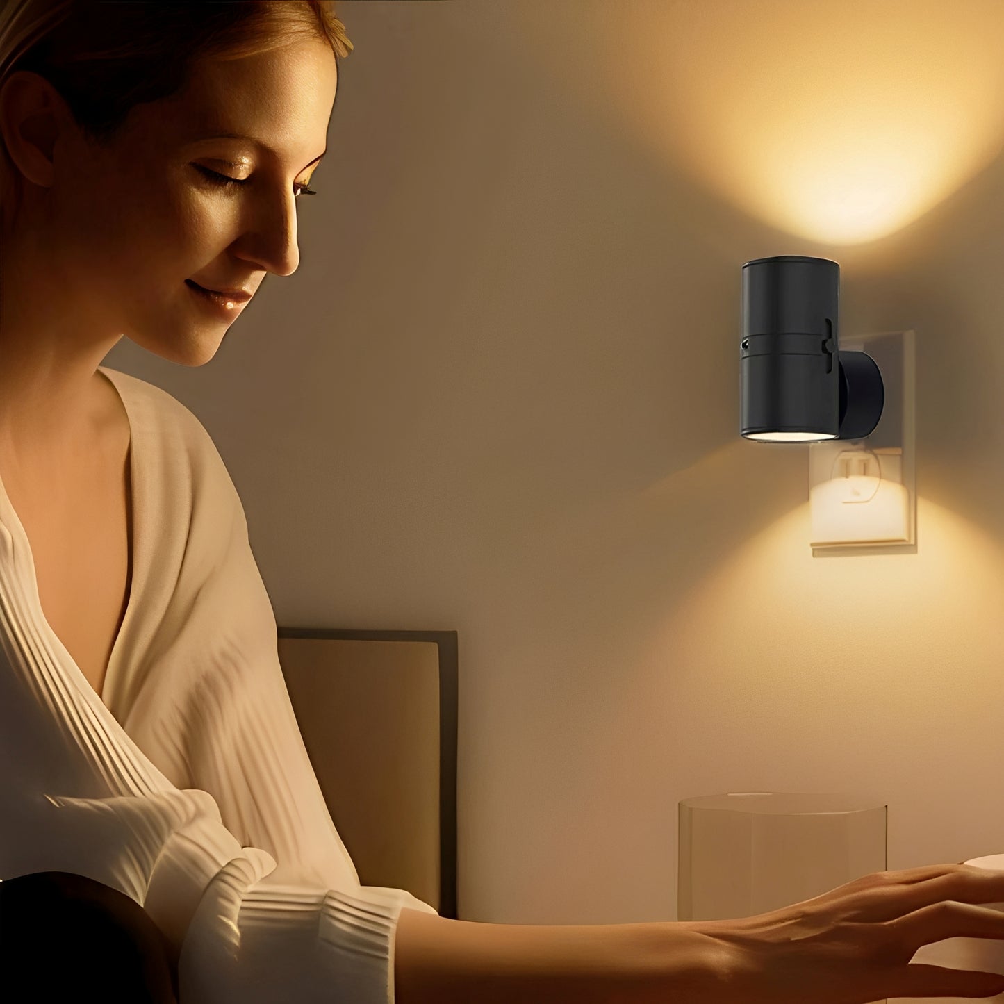 LumiGlow – LED-Wandleuchte mit einstellbarer Helligkeit
