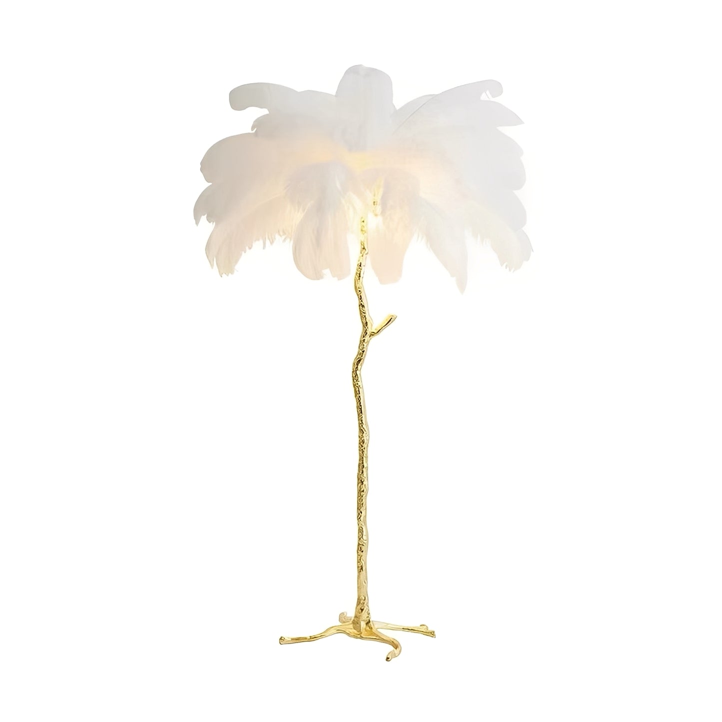 Gia – Resin-Federn Stehlampe