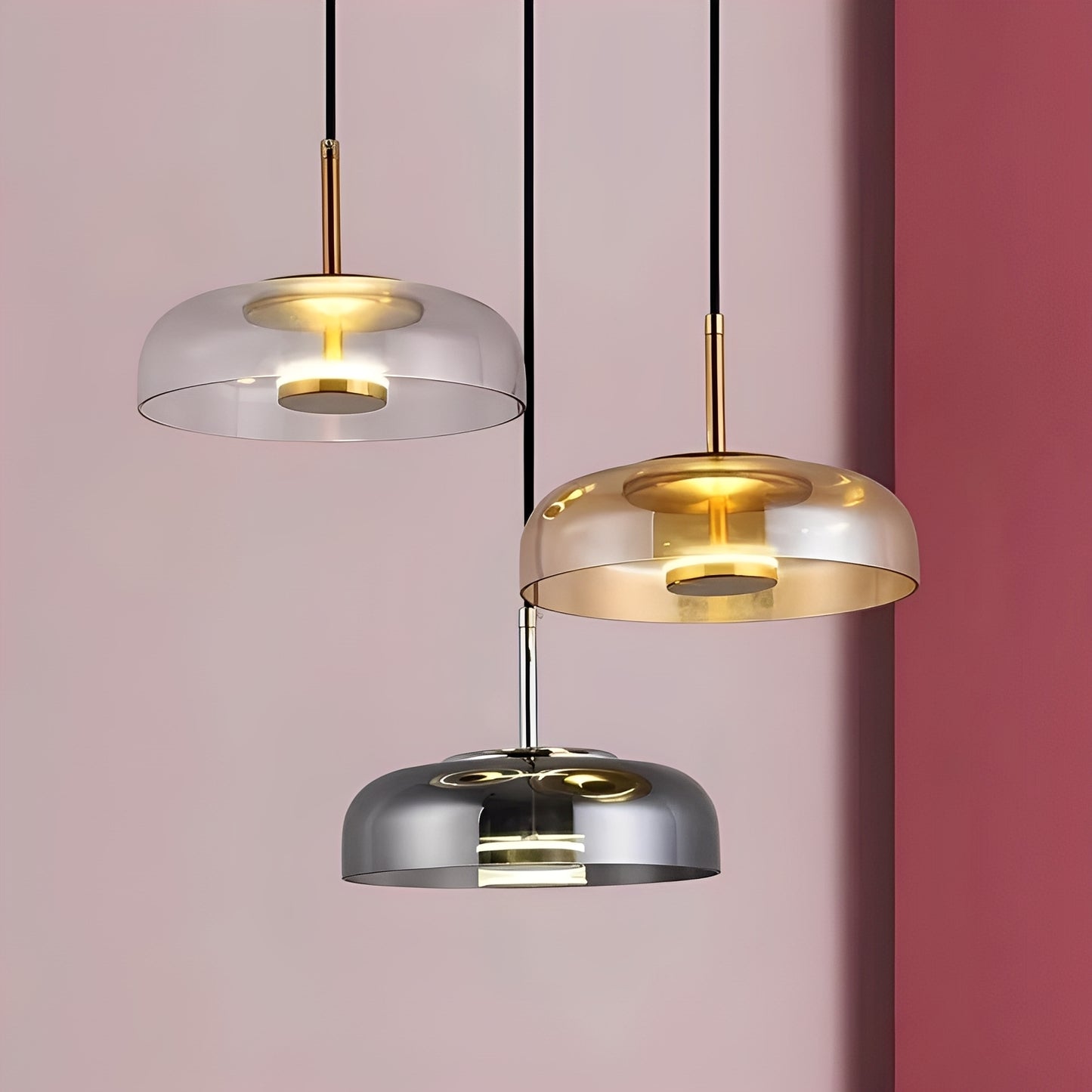 Marlie – Nordische Glas-Pendelleuchte