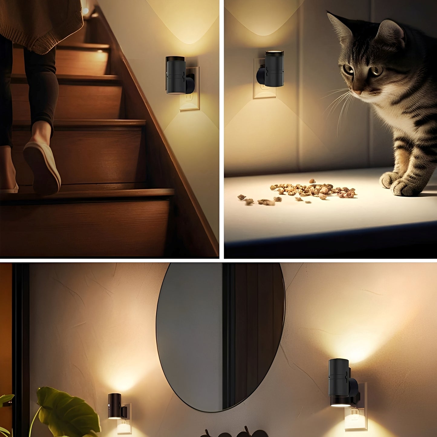 LumiGlow – LED-Wandleuchte mit einstellbarer Helligkeit