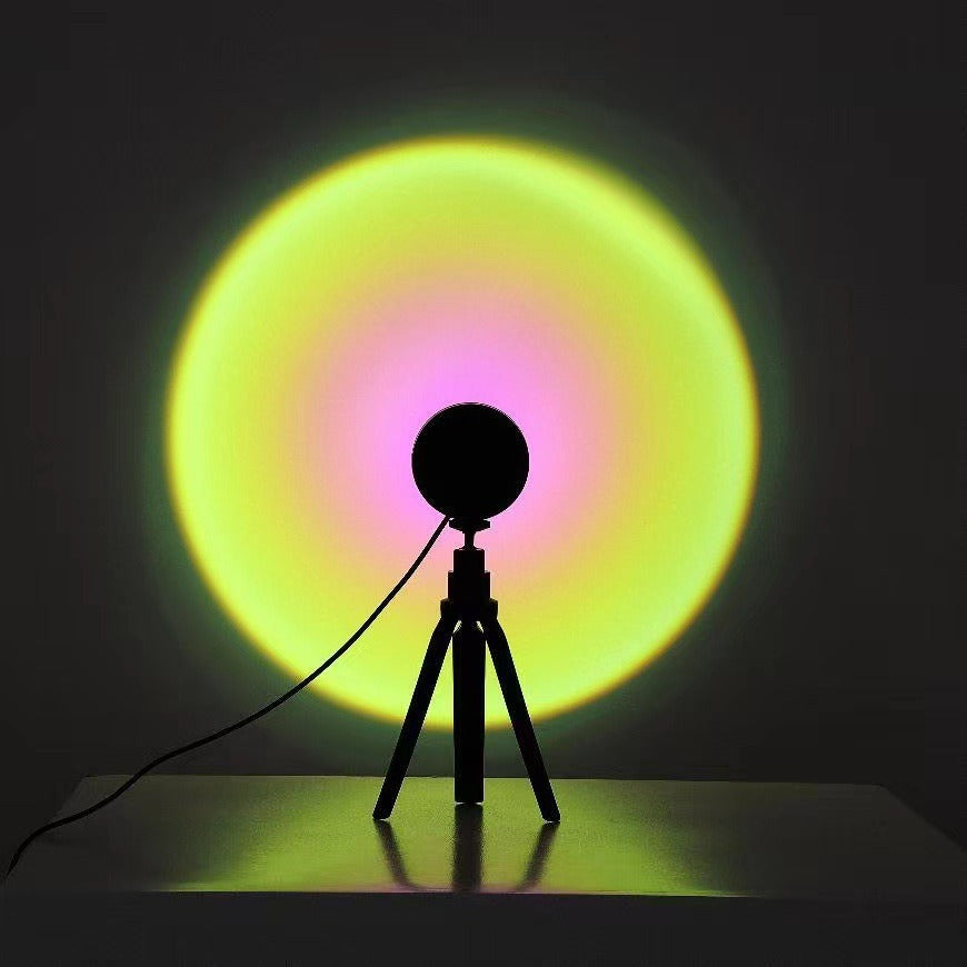 Solenne – Sunset Atmosphärenlampe mit Octopus-Stativ