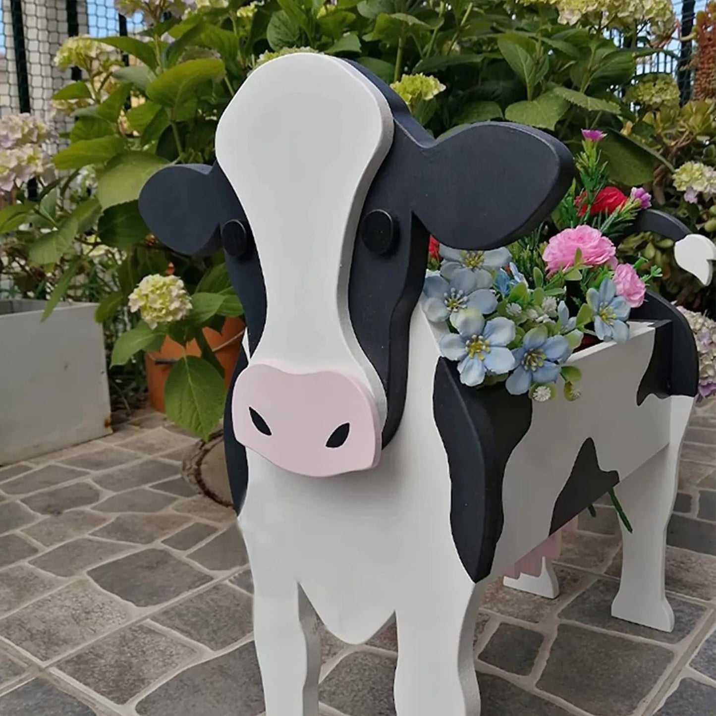 Mooma – Garten-Blumentopf in Kuhform zum Selberbauen