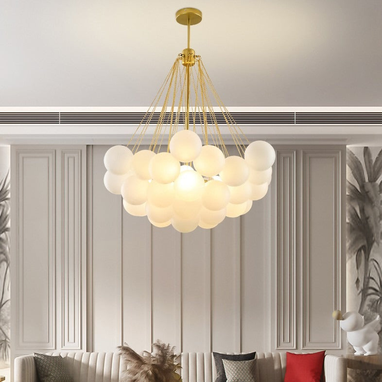 Elly – Kreative Luxus-Glaskugel Pendelleuchte