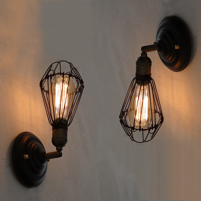 Francis – Industrielle Vintage Wandleuchte