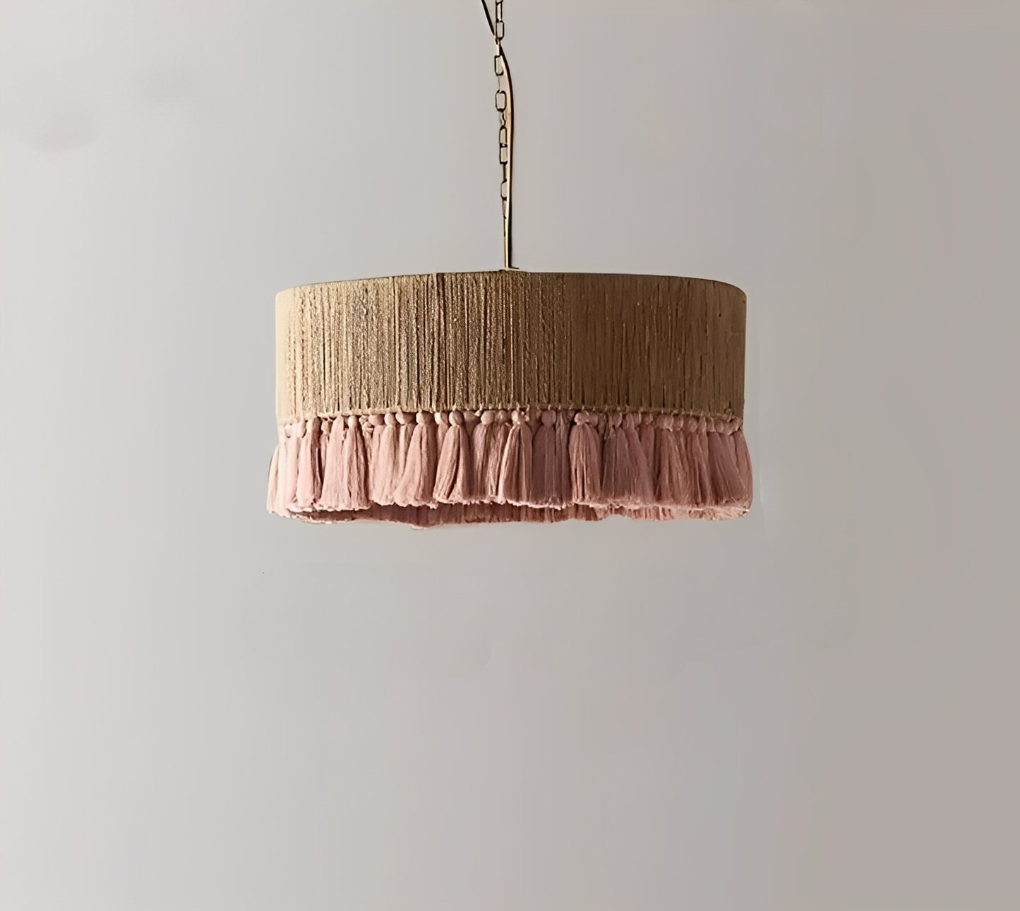 Serena – Boho Vintage Hängeleuchte mit Quasten