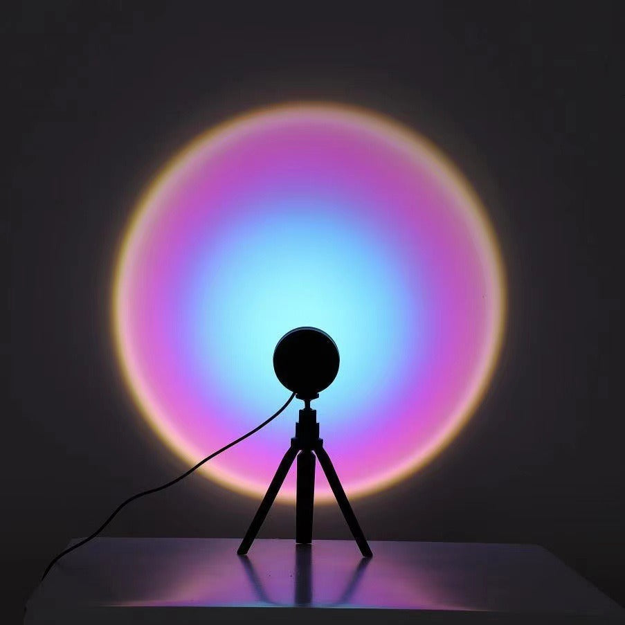 Solenne – Sunset Atmosphärenlampe mit Octopus-Stativ