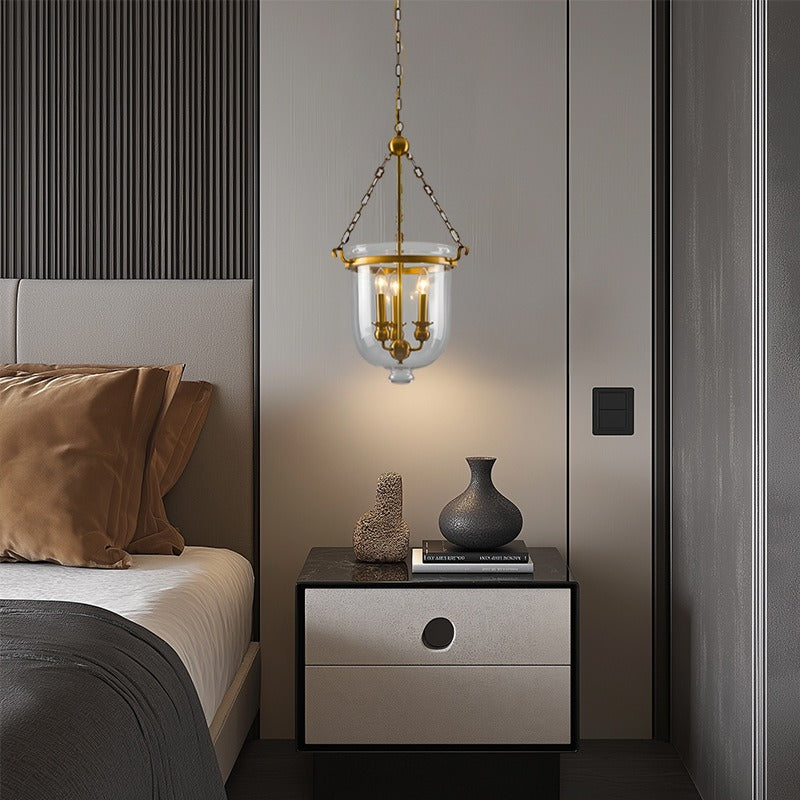 Mariste – Loft Glas-Kerzen Pendelleuchte