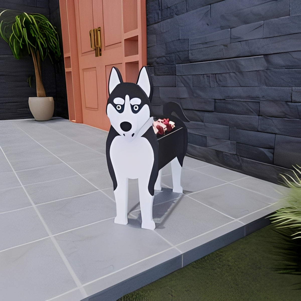 Fifi – Süßer PVC Hund Blumentopf