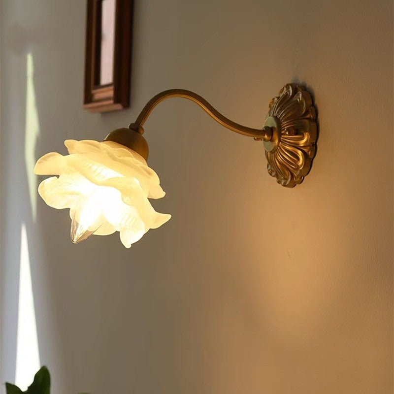 Elena – Vintage Kupfer Wandleuchte