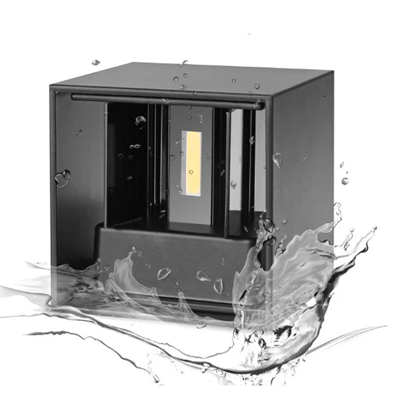 Laika – Wasserdichte Quadrat LED Wandleuchte