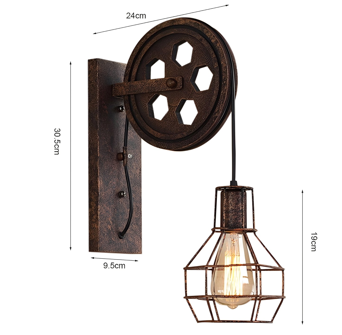 Tessa – Individuelle Wandlampe