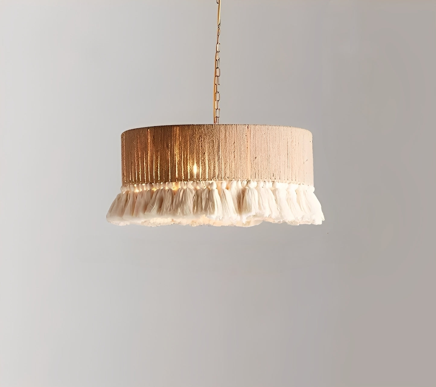 Serena – Boho Vintage Hängeleuchte mit Quasten
