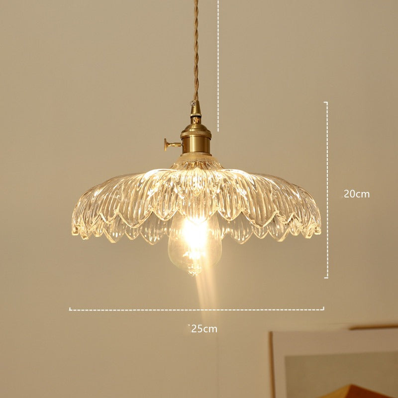 Zion – Vintage Kupfer Glas Kronleuchter