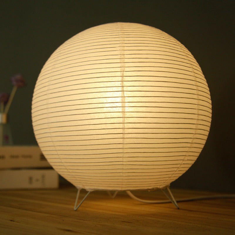 Aiko – Japanische Reispapier Tischlampe