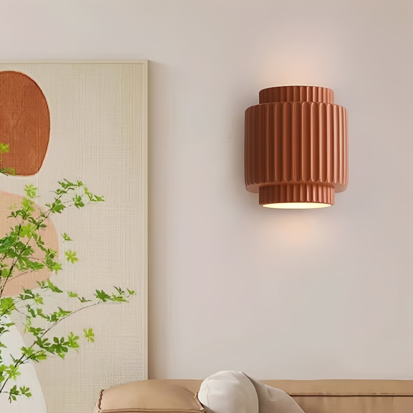 Kenn – Elegante Wandlampe im Wabi-sabi Stil