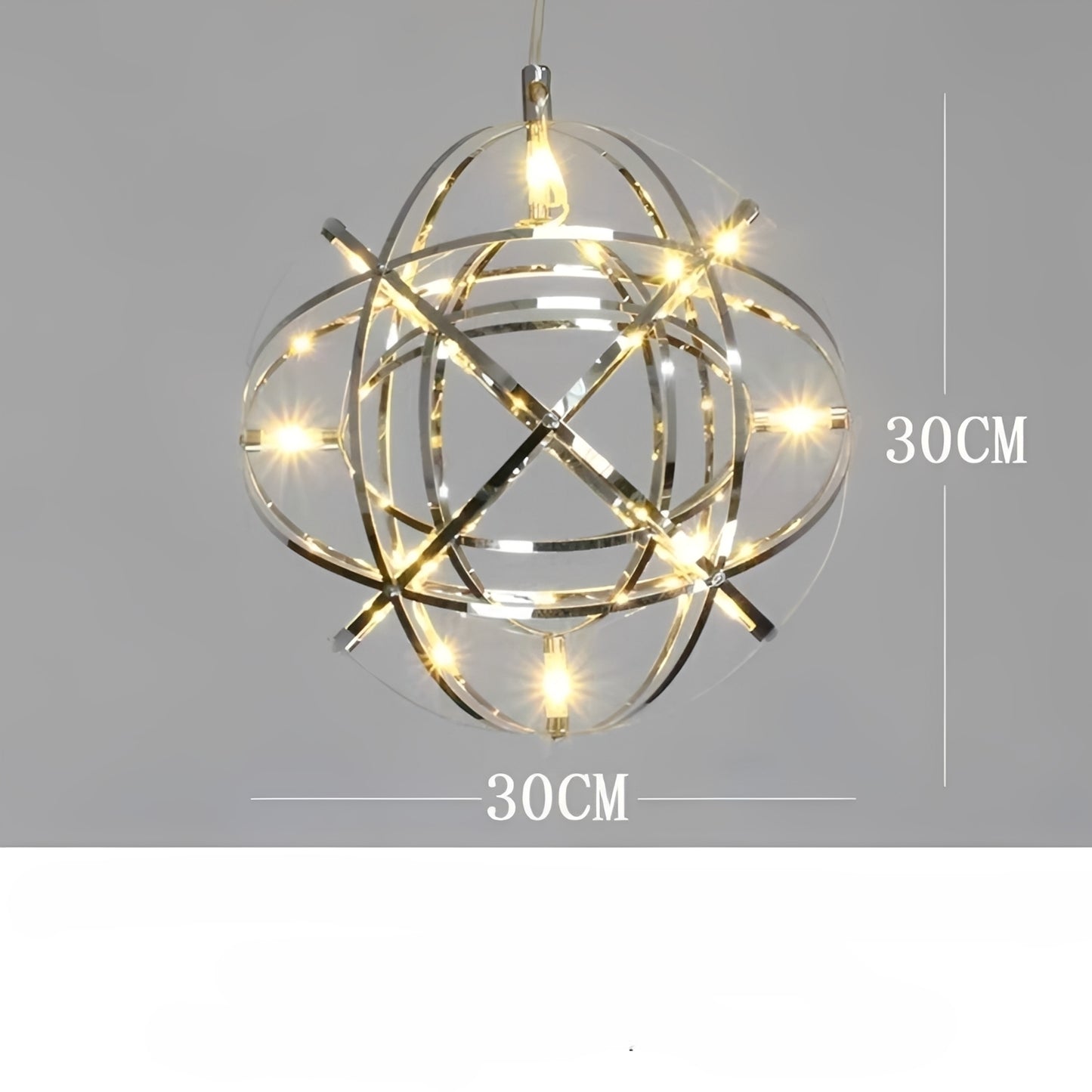 Reina – LED Kugel Design-Kronleuchter