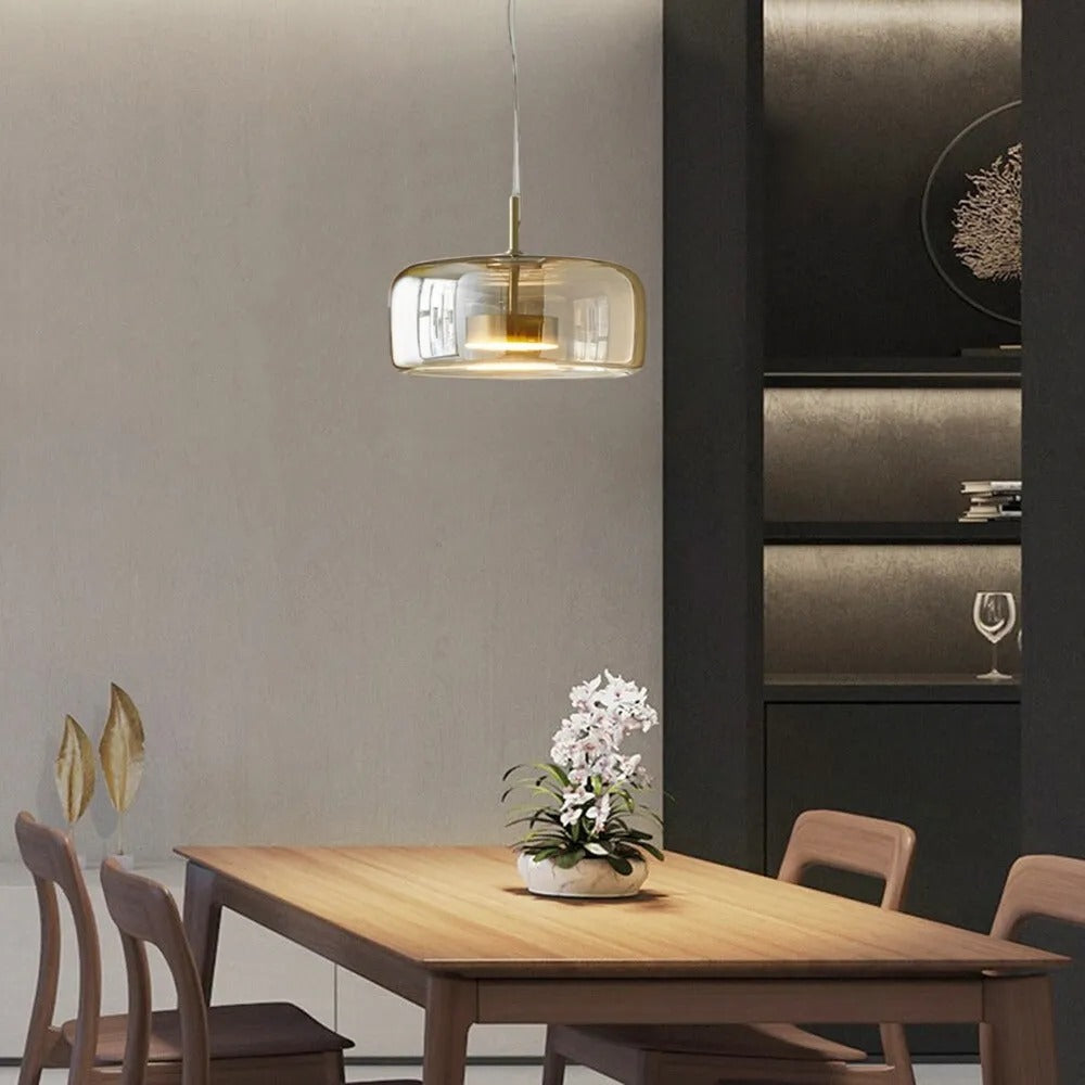 Finn – Elegante Glas-Deckenleuchte