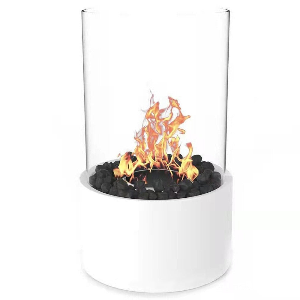 Nero – Tragbare Glas-Feuerlampe
