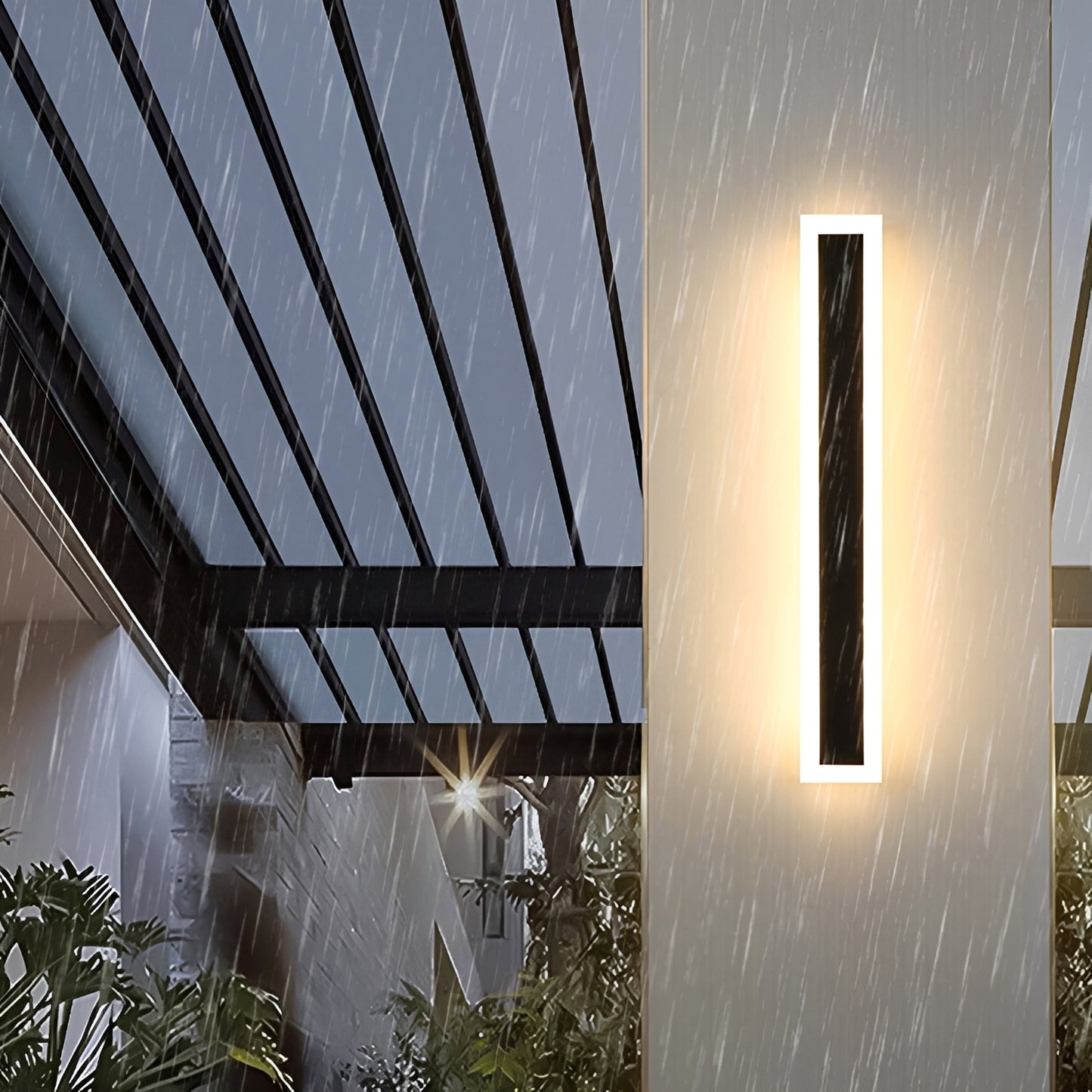 Stria – Minimalistische LED-Außenwandleuchte