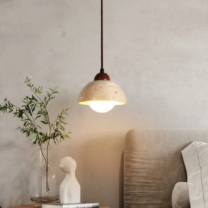 Tommy – Wabi Sabi Pendelleuchte aus Marmor