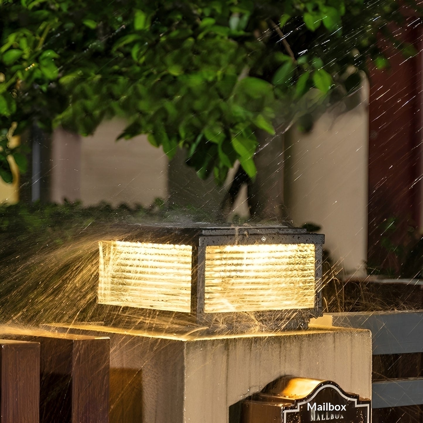 Solvian – Solarbetriebene LED-Pfeiler- und Wandleucht