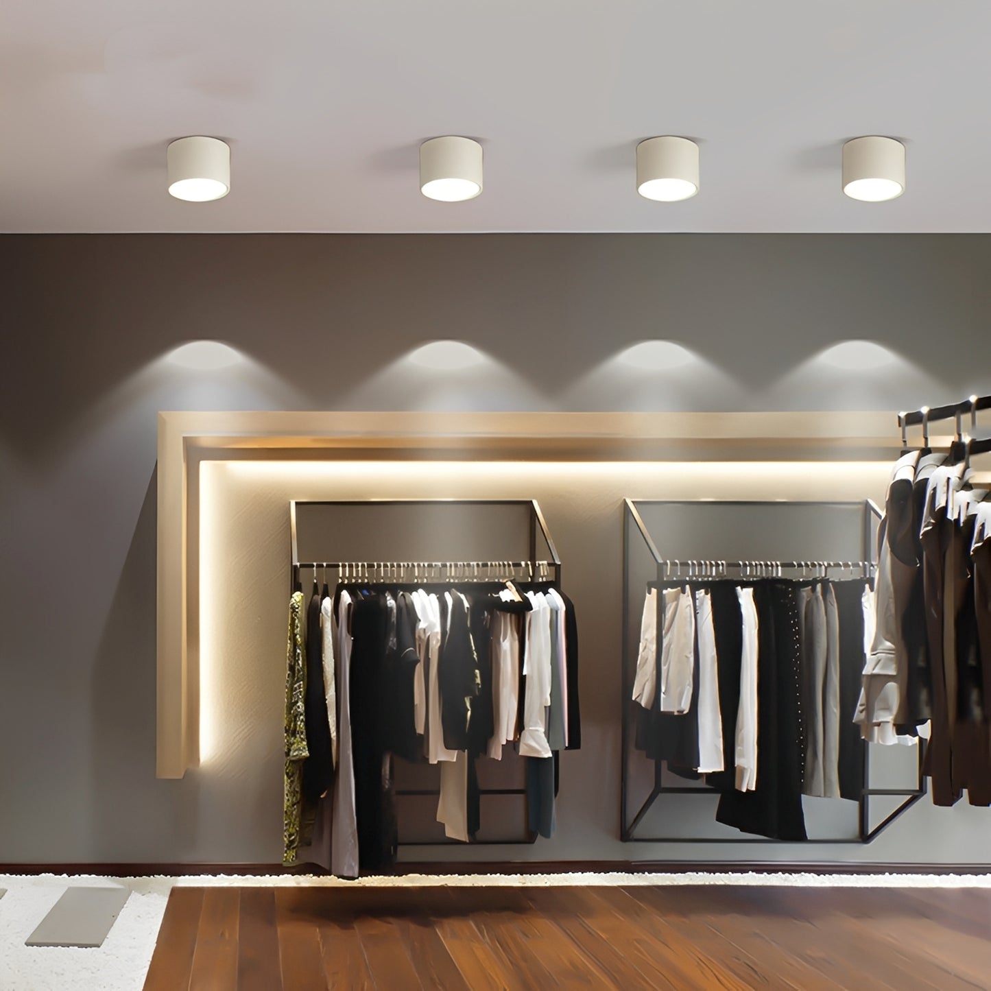 Norex – LED-Aufbau-Deckenleuchte