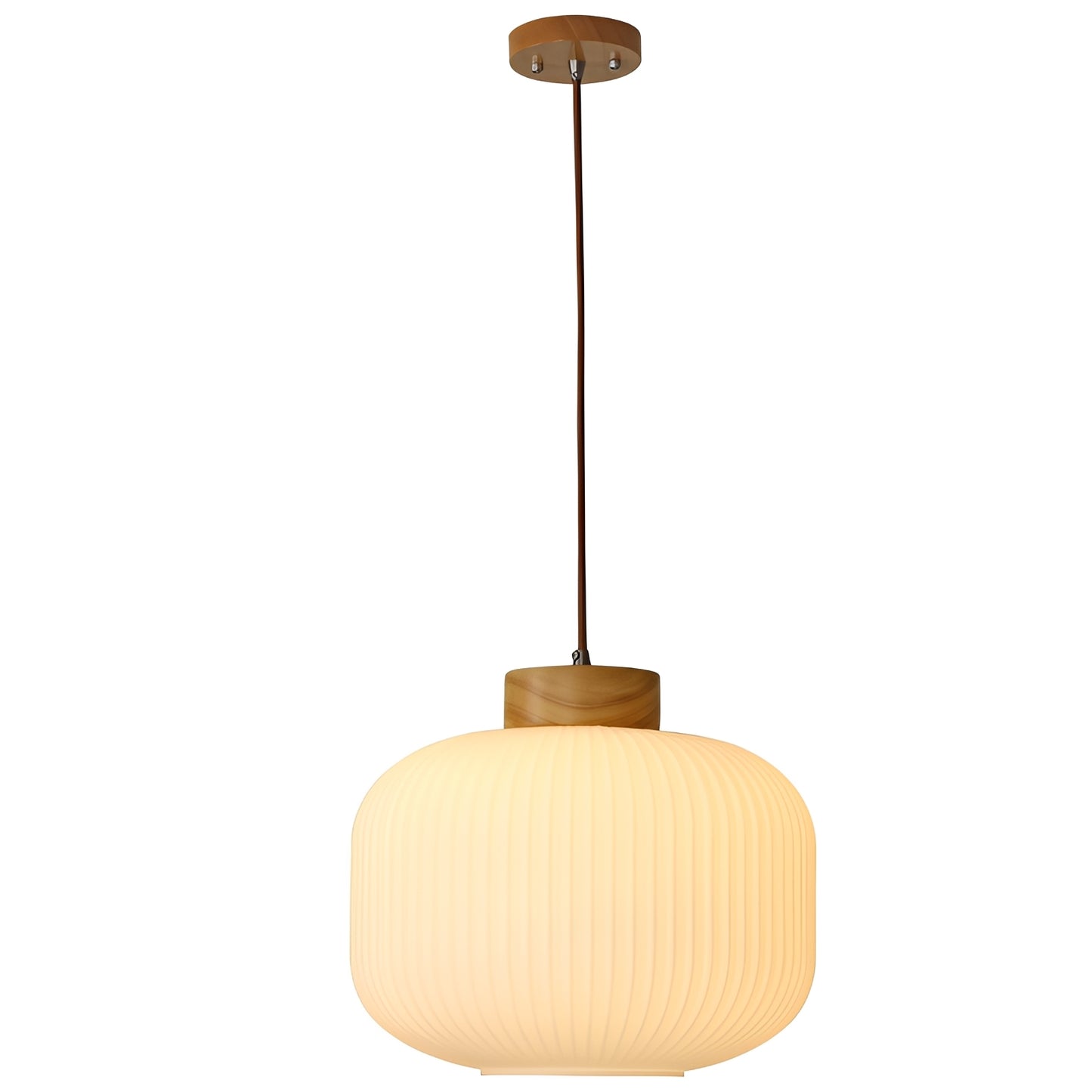 Eldan – Retro Holz-Pendelleuchte