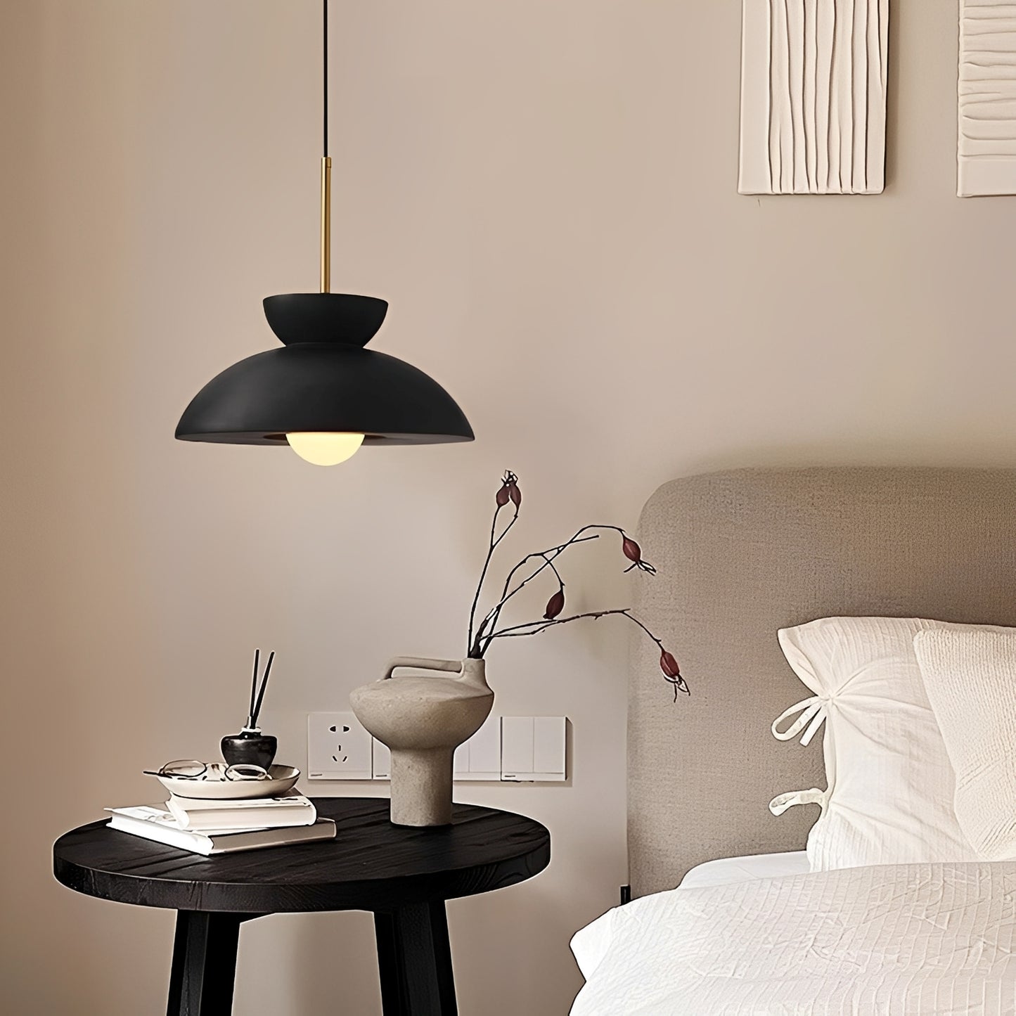 Rickey – Nordische Minimalistische Harz-Pendelleuchte