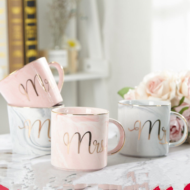 Maris – Nordische Marmorierte Keramiktasse