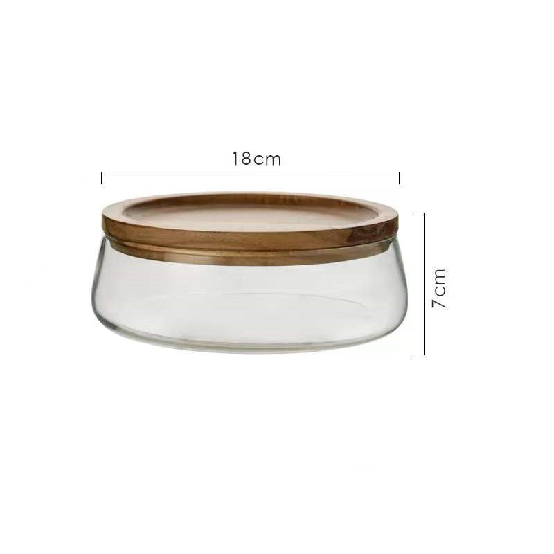 Leon – Handgefertigtes Glas-Doppelschalen-Set