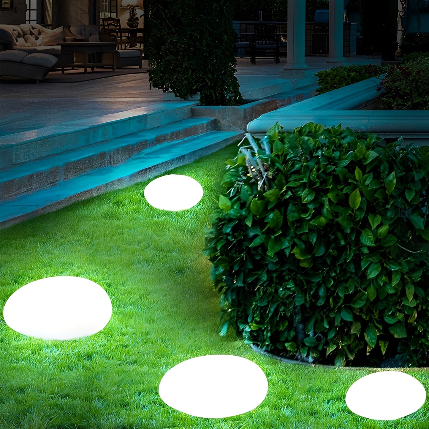 Sakura – Solar-LED Gartenleuchte in Steinoptik