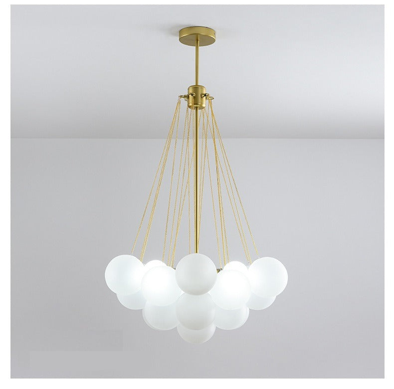 Elly – Kreative Luxus-Glaskugel Pendelleuchte