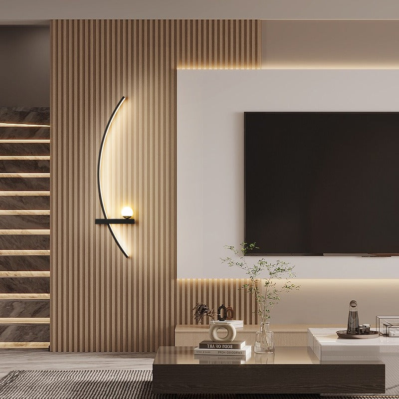 Kage – Nordic Lineare LED-Wandleuchte