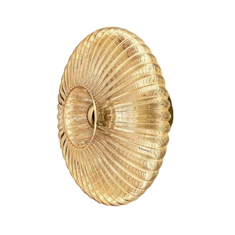 Millie – Französische Mid-Century Glas-Wandlampe