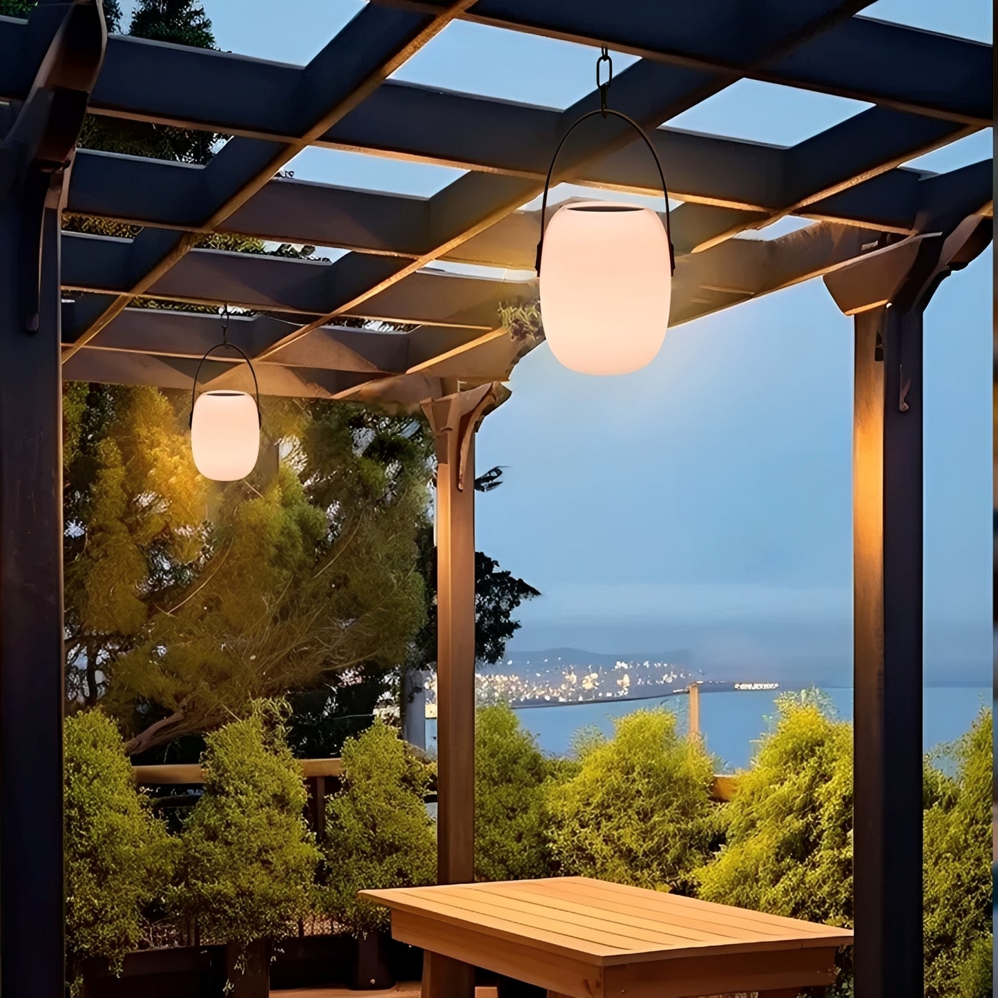 Solin – Tragbare Solar-Gartenleuchte