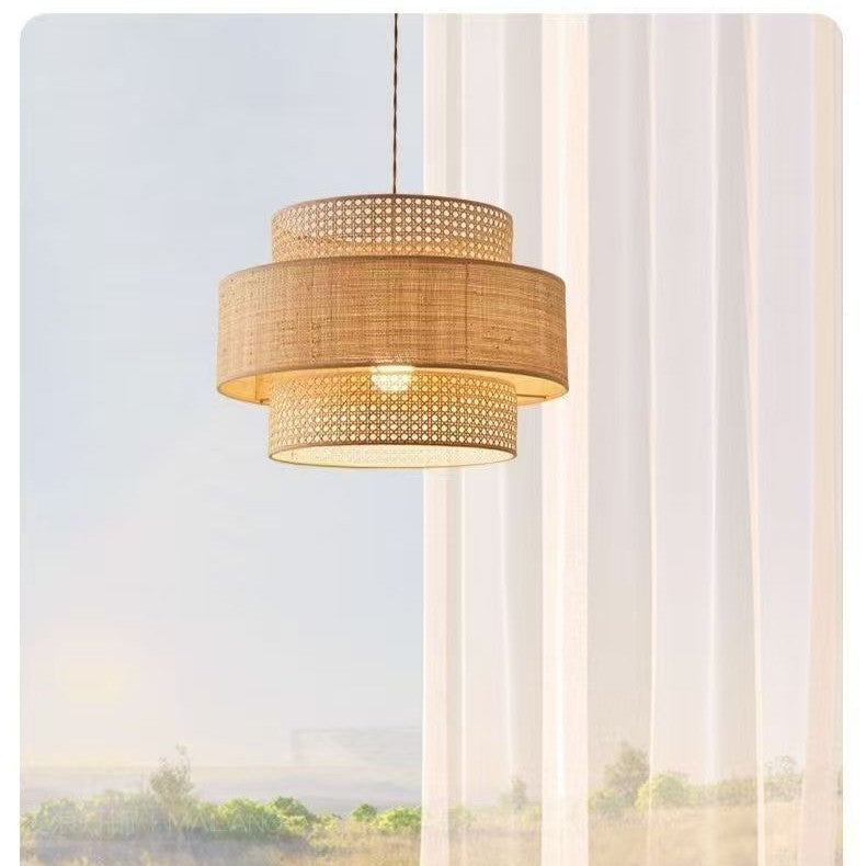 Klara – Japanische Rattan-Sturmlaterne