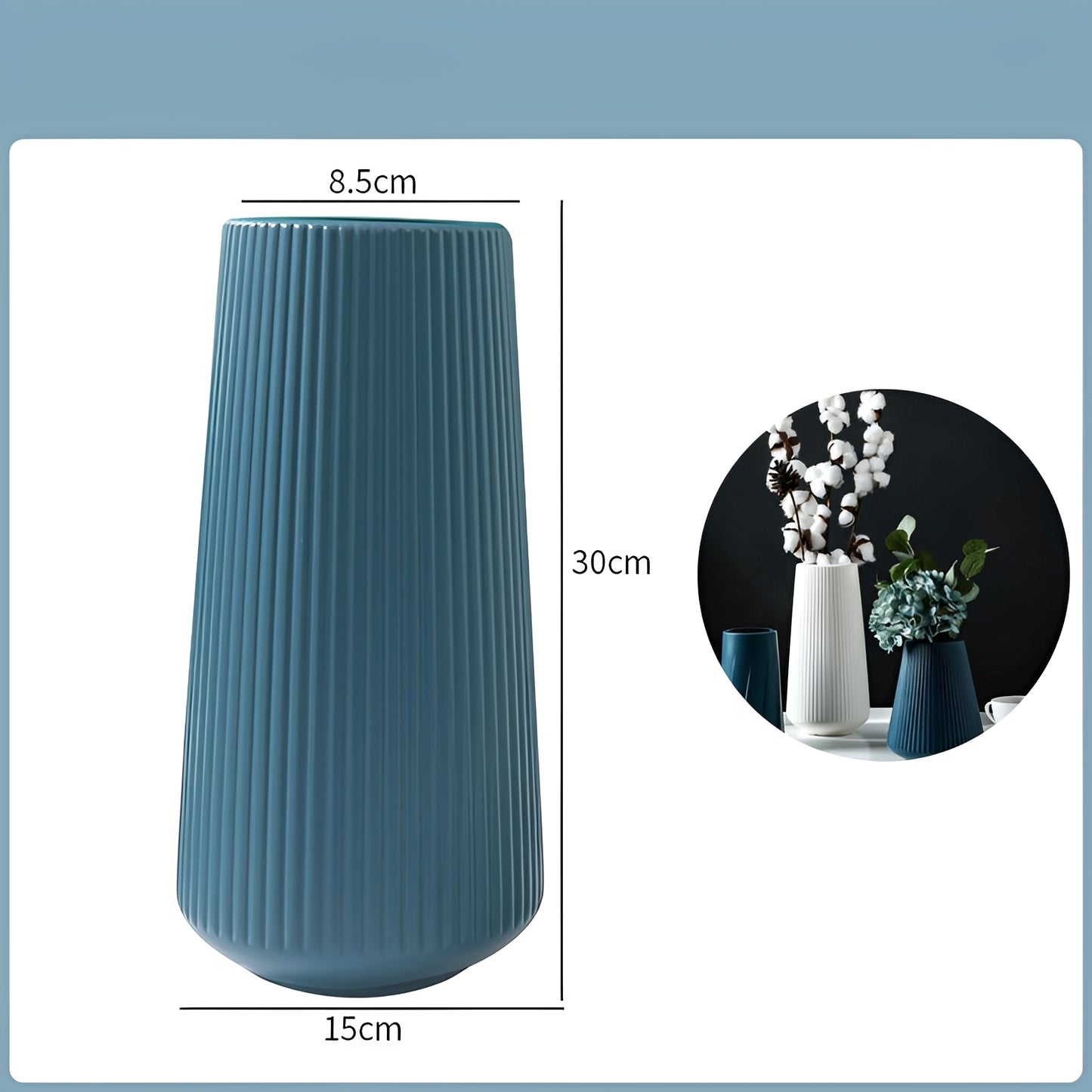 Celeste – Petal Vase im modernen Minimalismus