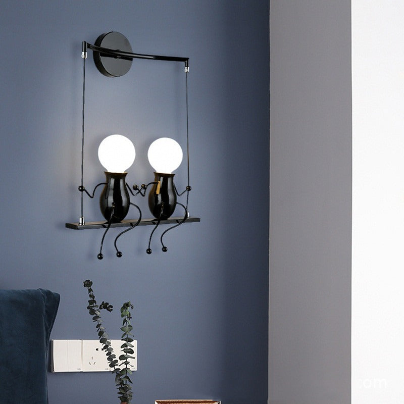 Maxim – Elegante Schmiedeeiserne Korridorlampe
