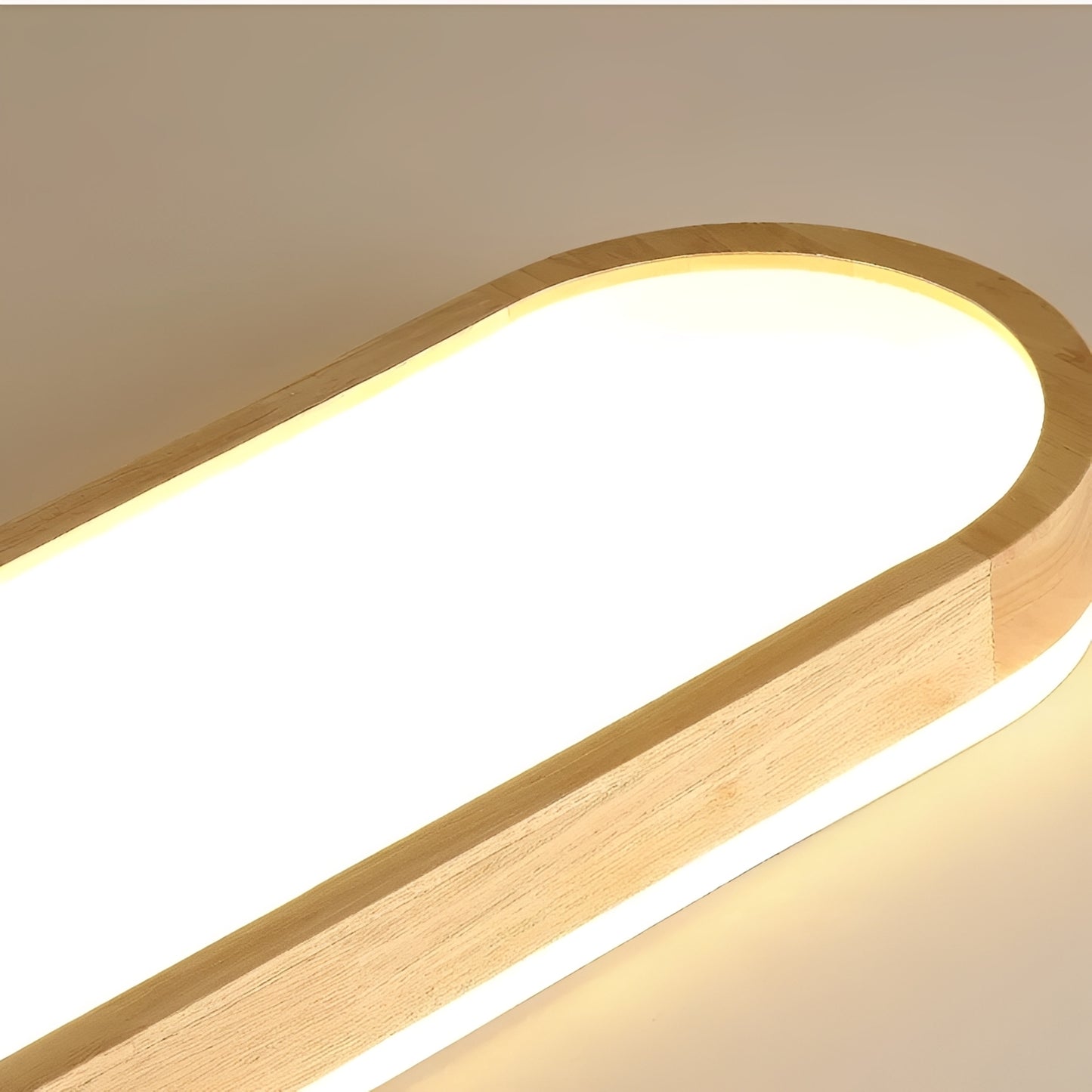 Draco – Stylische Ovale Acryl-LED-Deckenleuchte