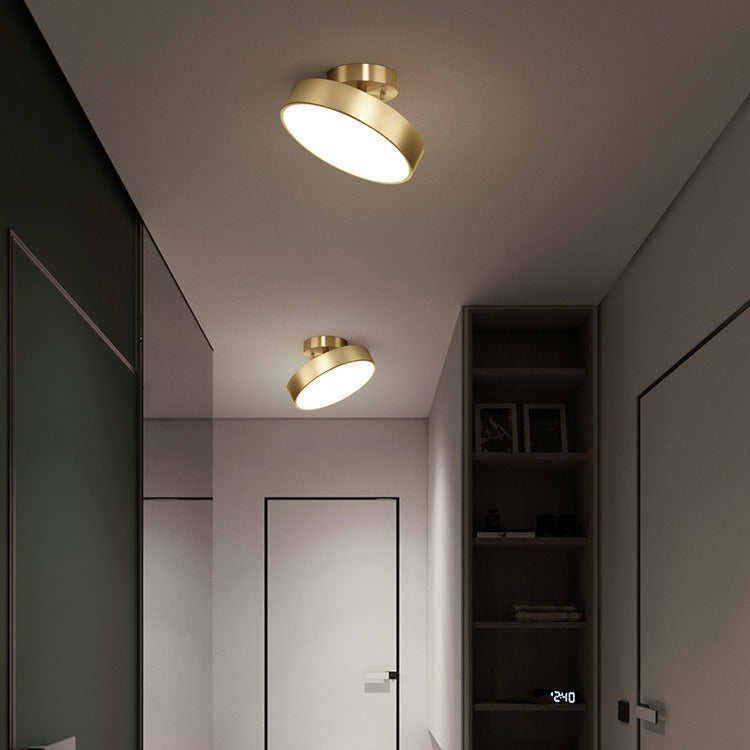 Vexel – Kreative All-Kupfer-Deckenlampe