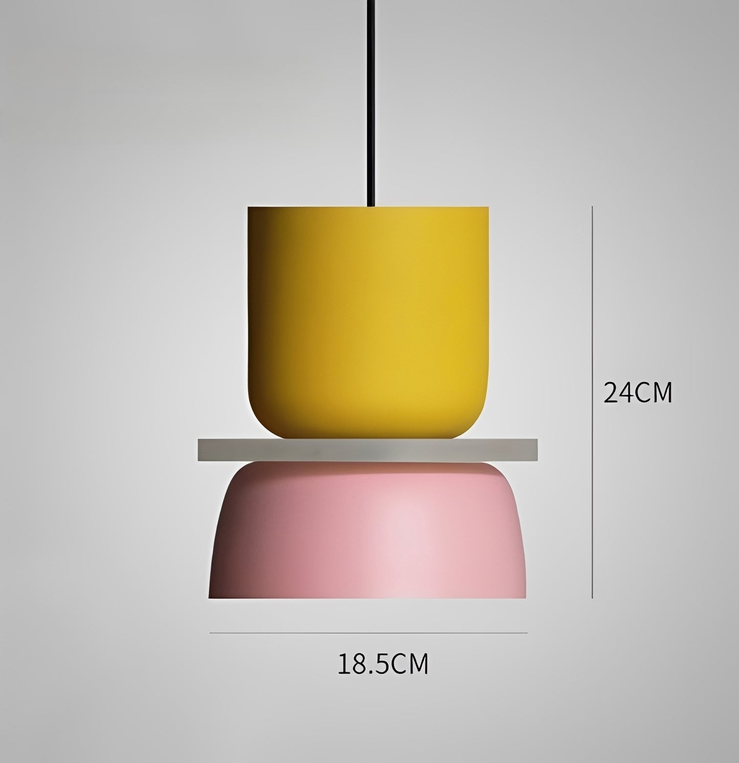 Sven – Schlichte Nordic Drachen Laterne Deckenlampe