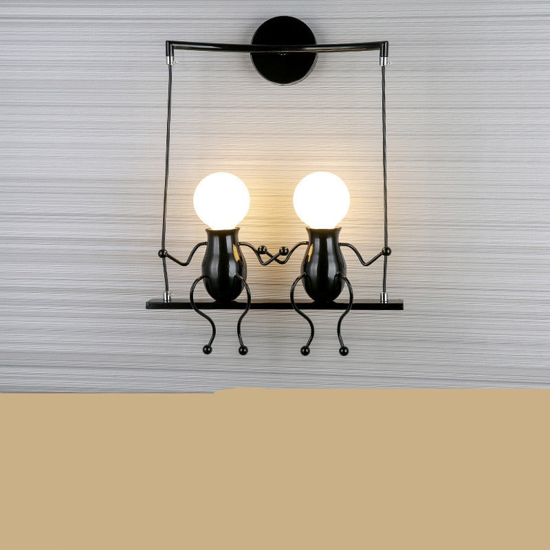 Maxim – Elegante Schmiedeeiserne Korridorlampe