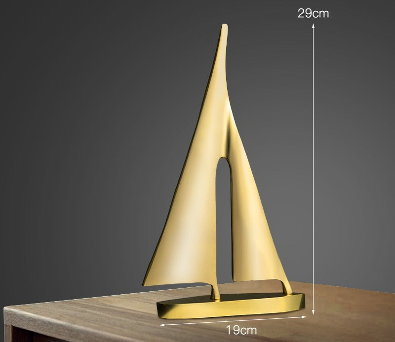 Aurelian – Segelboot-Skulptur