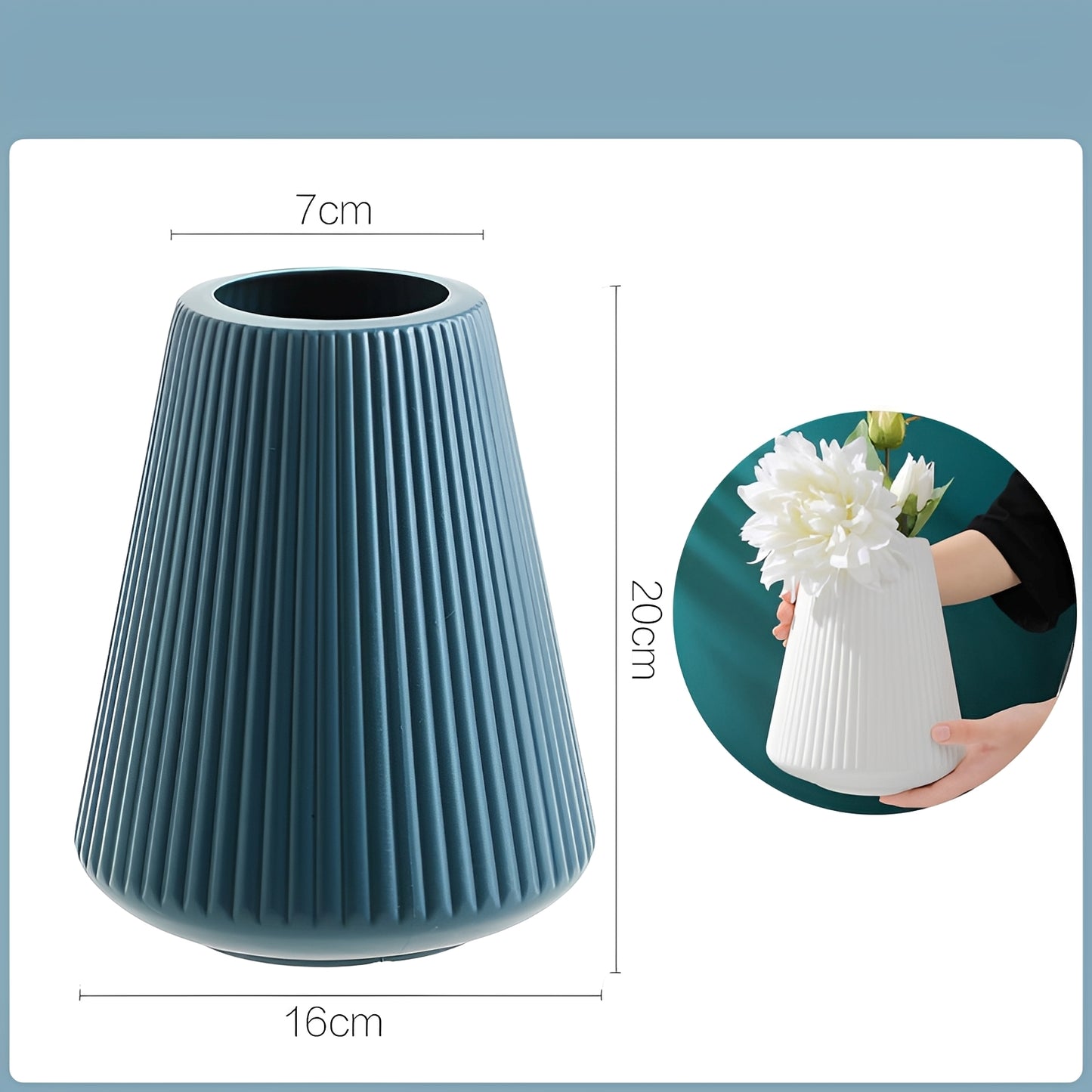Celeste – Petal Vase im modernen Minimalismus