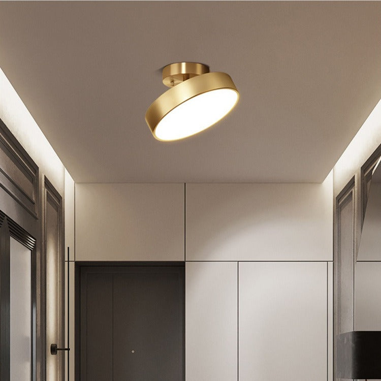 Vexel – Kreative All-Kupfer-Deckenlampe