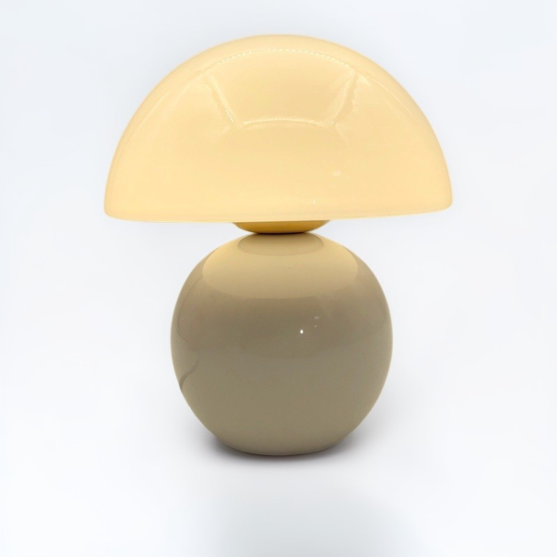Riko – Pilzförmige Keramik-Tischlampe