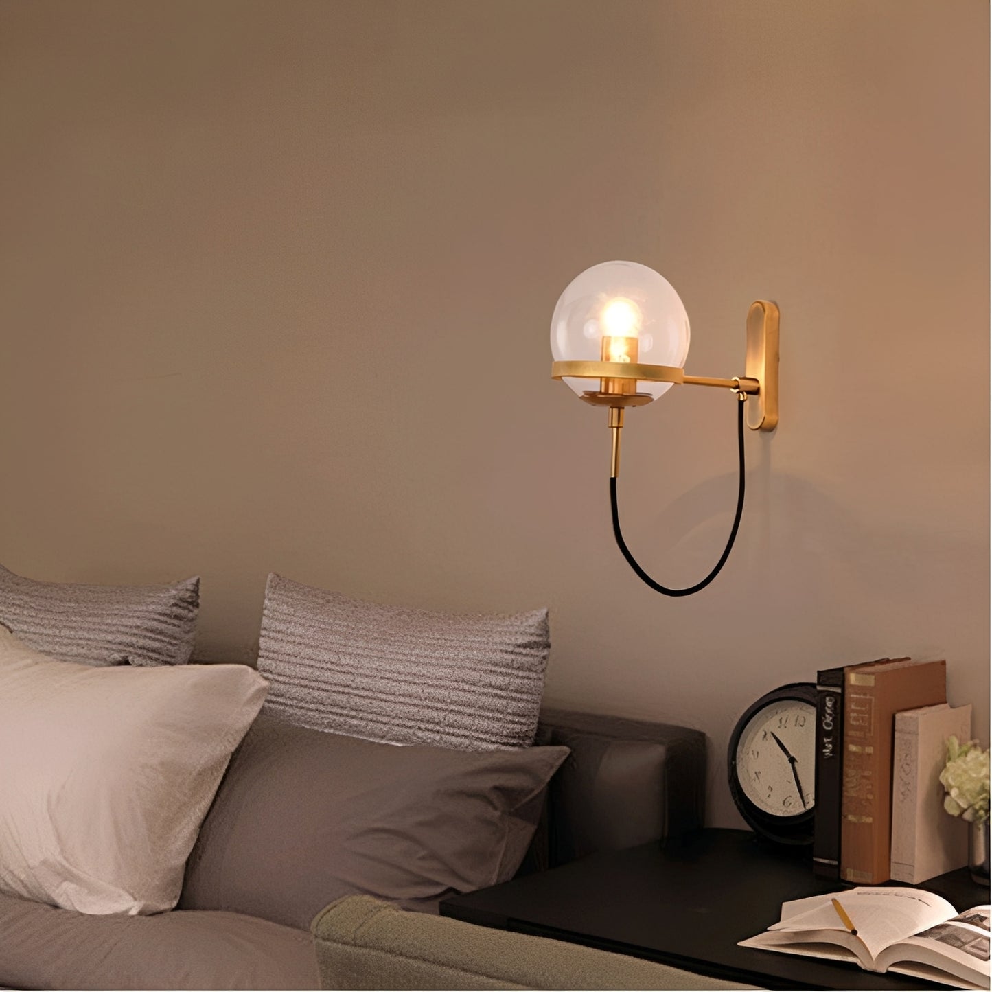 Luca – Retro Wandlampe