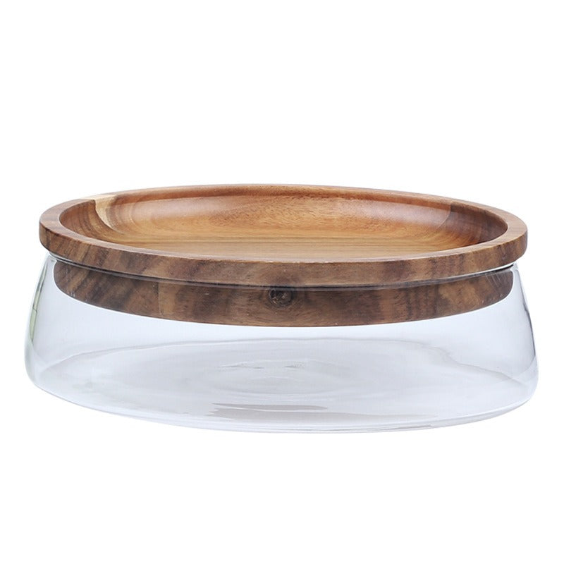 Leon – Handgefertigtes Glas-Doppelschalen-Set