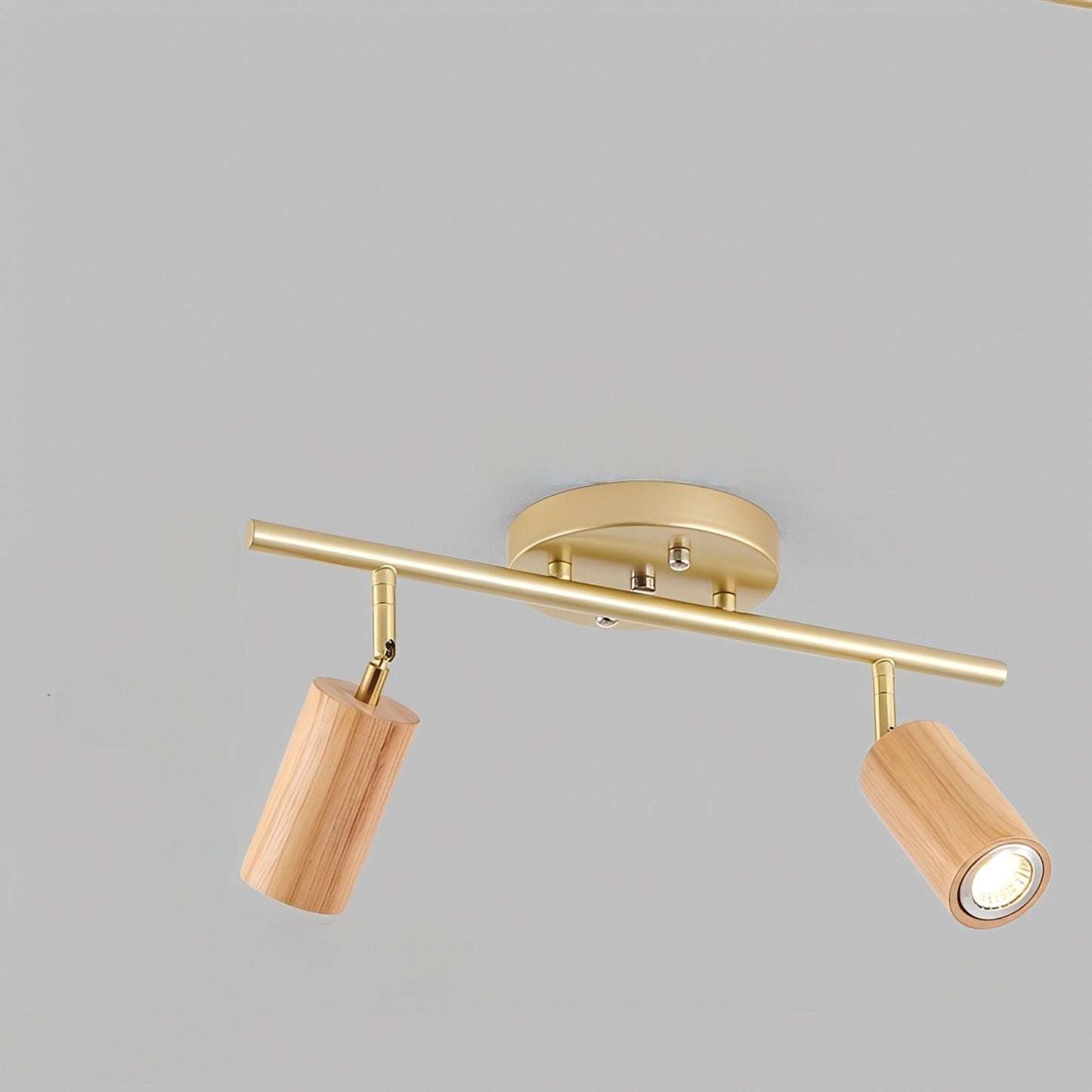 Nerea – Moderne Holz-Deckenleuchte